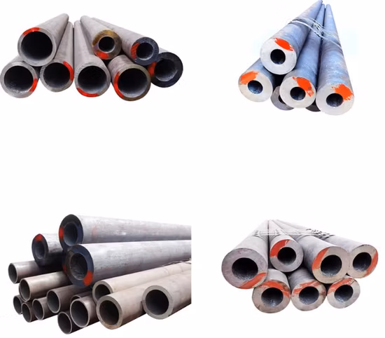 High Quality Stainless Steel Round Pipe Price Per Foot 4 Inch Stainless Steel Pipe Welded for Building Black Square Pipe Iron Rectangular Tube