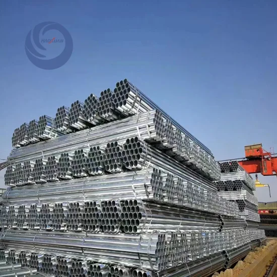 溶融亜鉛メッキ鋼管/電縫亜鉛メッキ鋼管/温室建設用炭素鋼鋼管 人気の亜鉛メッキ鋼管